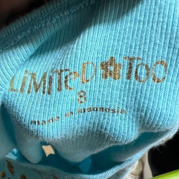 Limited Too Monkey Tank, Size 8 - Picture 4 of 4